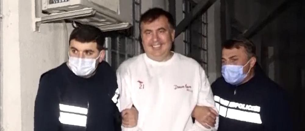 میخاییل ساکاشویلی، رییسجمهوری پیشین گرجستان، پس از بازگشت به کشورش بازداشت شد