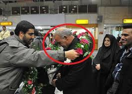 Hekmatollah Ghorbani receives a warm welcome at Tehran airport after being recalled following sexual misconduct.