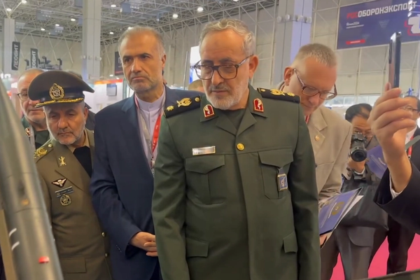 Iran showcases arms capabilities in Moscow amid missile support denials