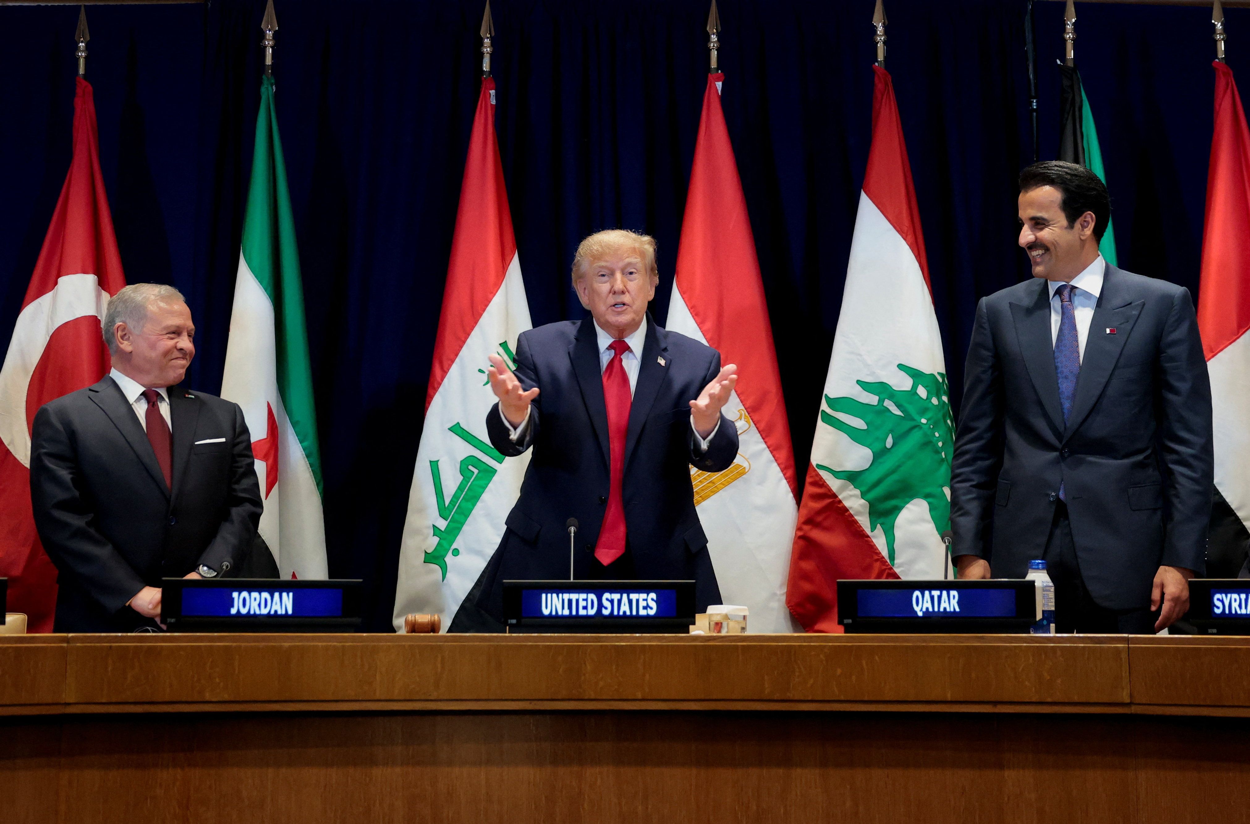Trump sees ‘momentum’ for Iran deal after New York meetings