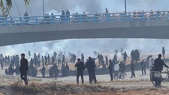 Protest in Esfahan. November 26, 2021