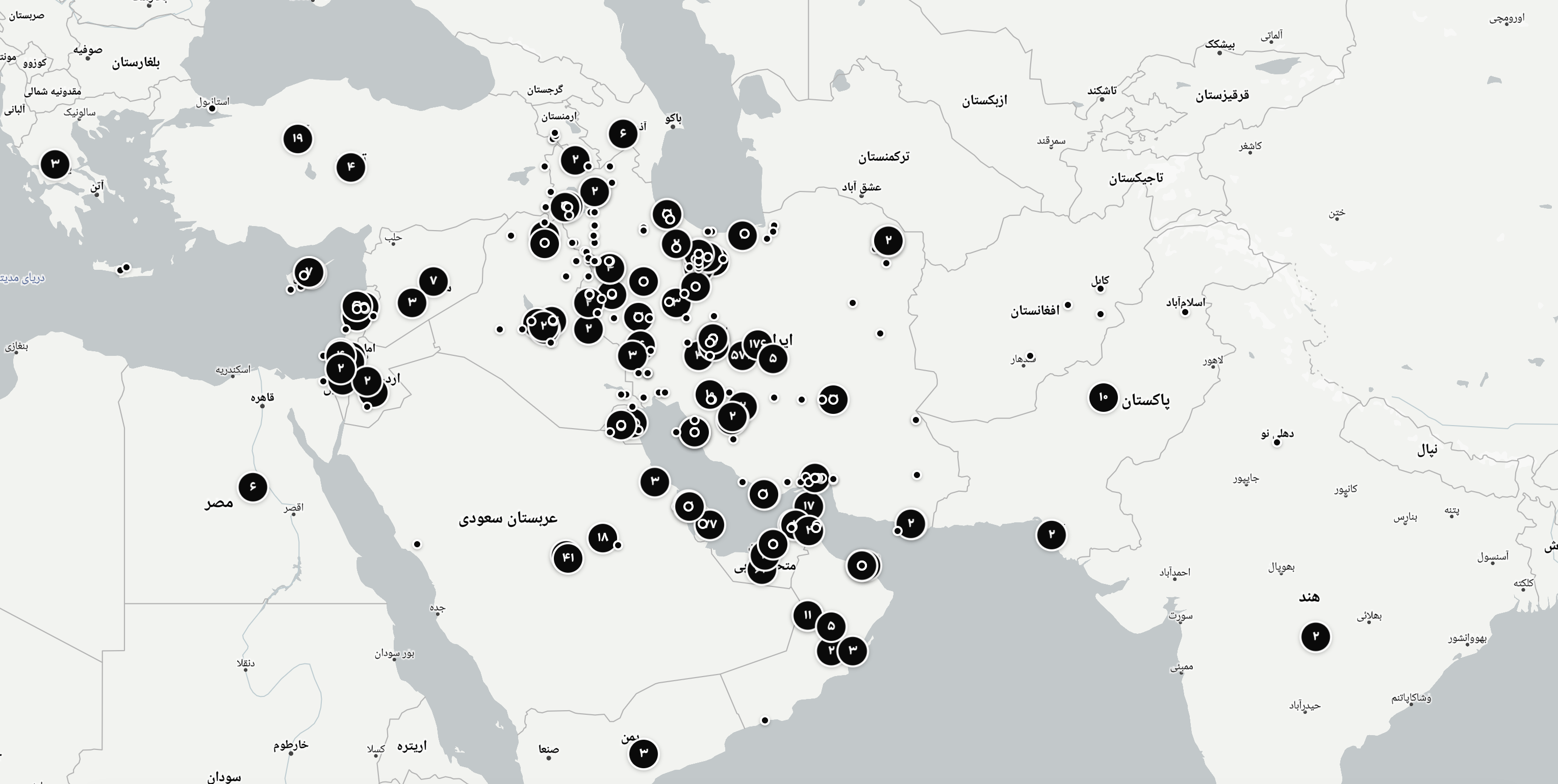 خبرها روی نقشه؛ ابزار تازه برای شما در ایران‌اینترنشنال