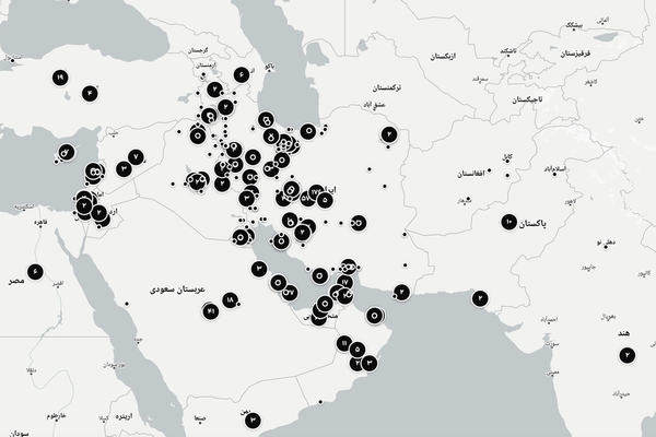 خبرها روی نقشه؛ ابزار تازه برای شما در ایراناینترنشنال