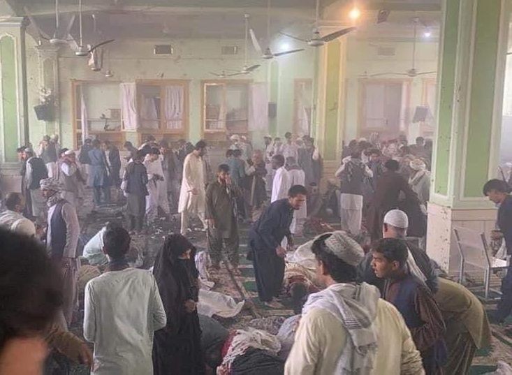 انفجار در مسجد شیعیان در قندهار ده‌ها کشته و زخمی برجای گذاشت