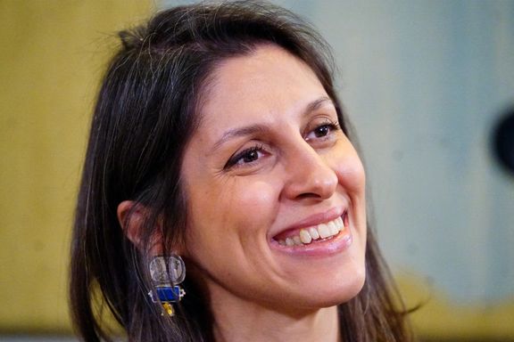 Zaghari-Ratcliffe during her press conference on March 21, 2022