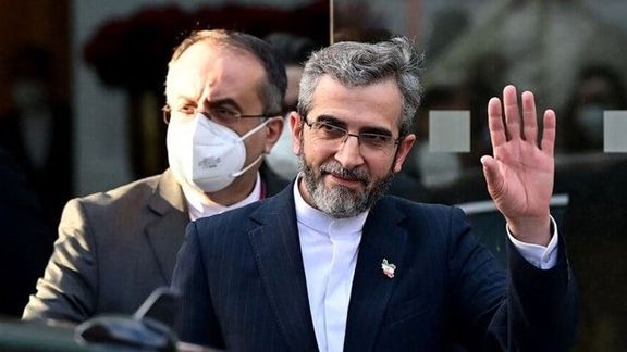 Ali Bagheri-Kani during nuclear talks in Vienna in December 2021