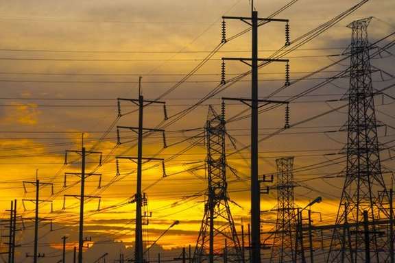 Electricity grid near capital Tehran