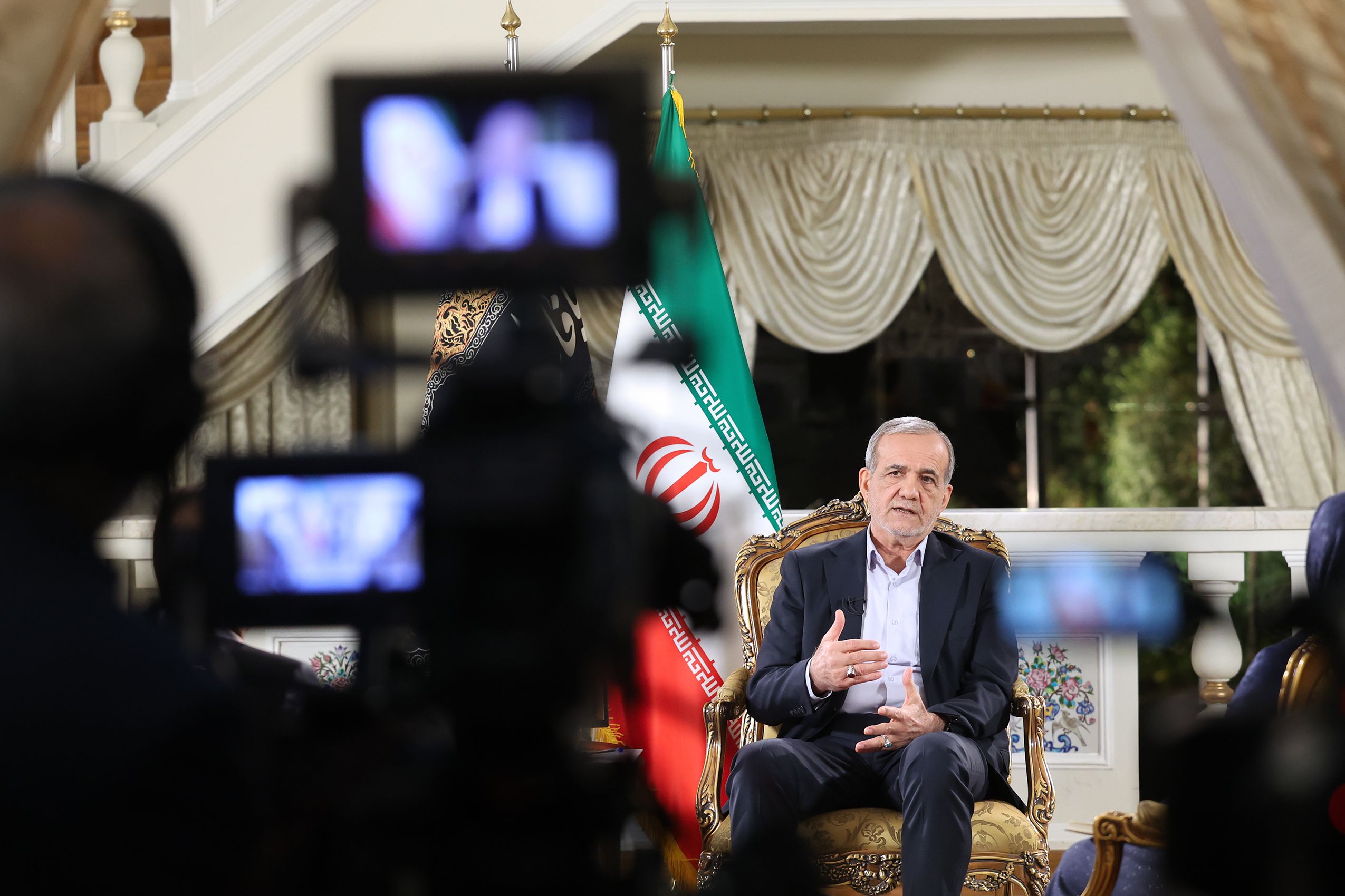 Combative TV interview with Iran's president stokes controversy