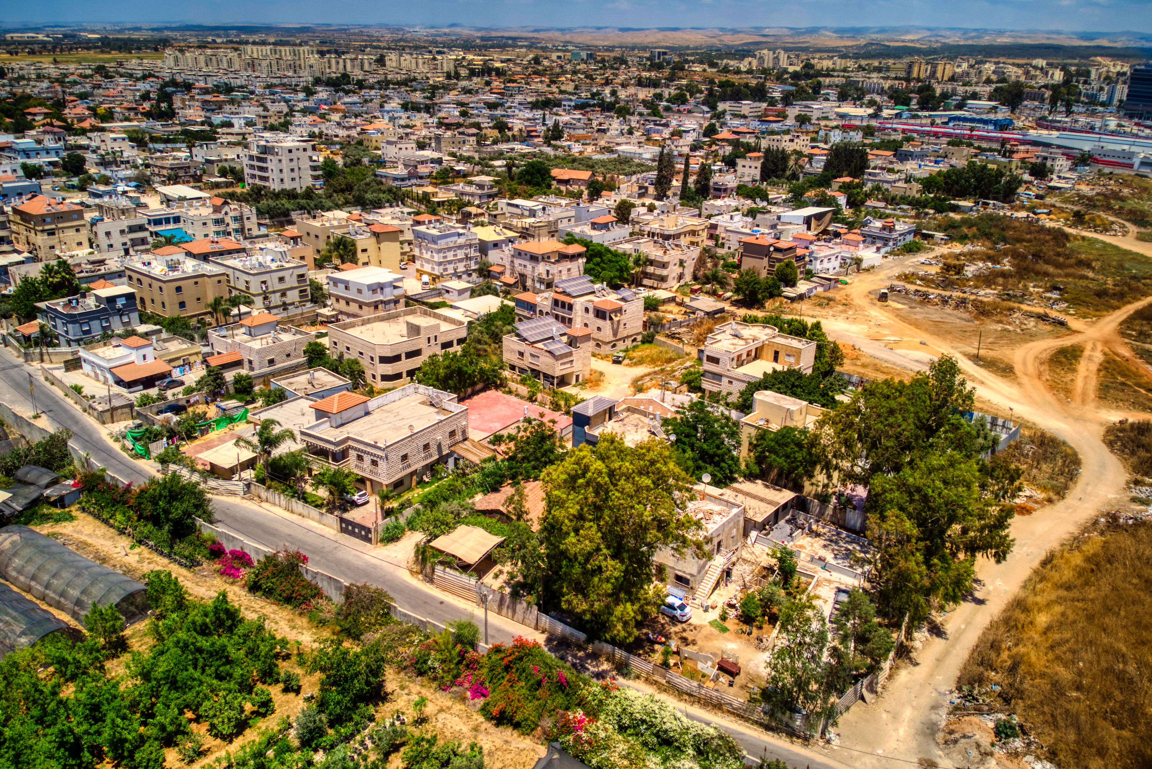 The city of Lod in Israel