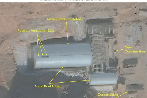 تشبه مختبرًا للمواد المتفجرة.. منشأة جديدة في موقع "طالقان 2" المرتبط بـ "النووي الإيراني"