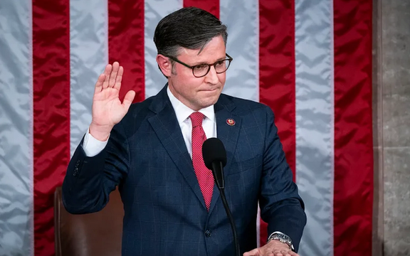 مایک جانسون، نماینده جمهوریخواه، به ریاست مجلس نمایندگان آمریکا انتخاب شد