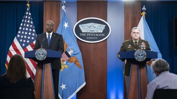 Sec. of Defense Lloyd Austin and Gen Mike Milley. July 20, 2022
