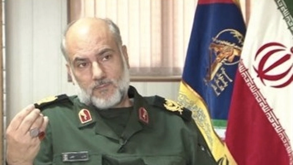Gen Hassan Mashruifar the new commander of IRGC unit protecting Supreme Leader Ali Khamenei. Undated
