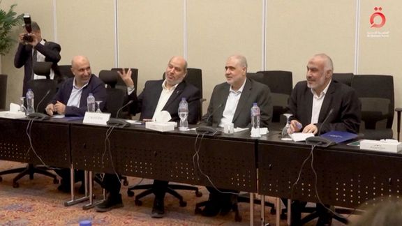در آستانه صلح غزه؛ لبخند مقامهای ارشد حماس در نشست با میانجیها