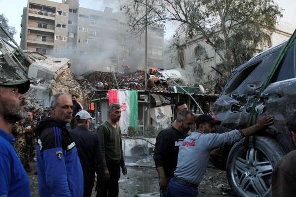 No US Involvement In Strike On Iran's Damascus Mission, White House Says