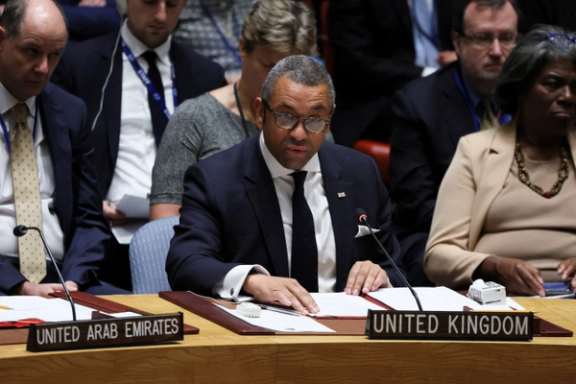 British Foreign Secretary James Cleverly