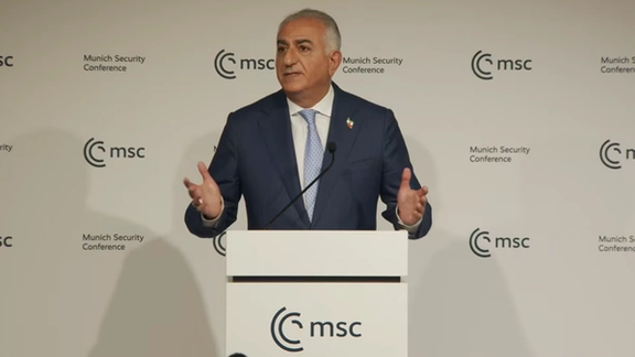 Pahlavi calls for tighter sanctions to hasten Tehran’s fall