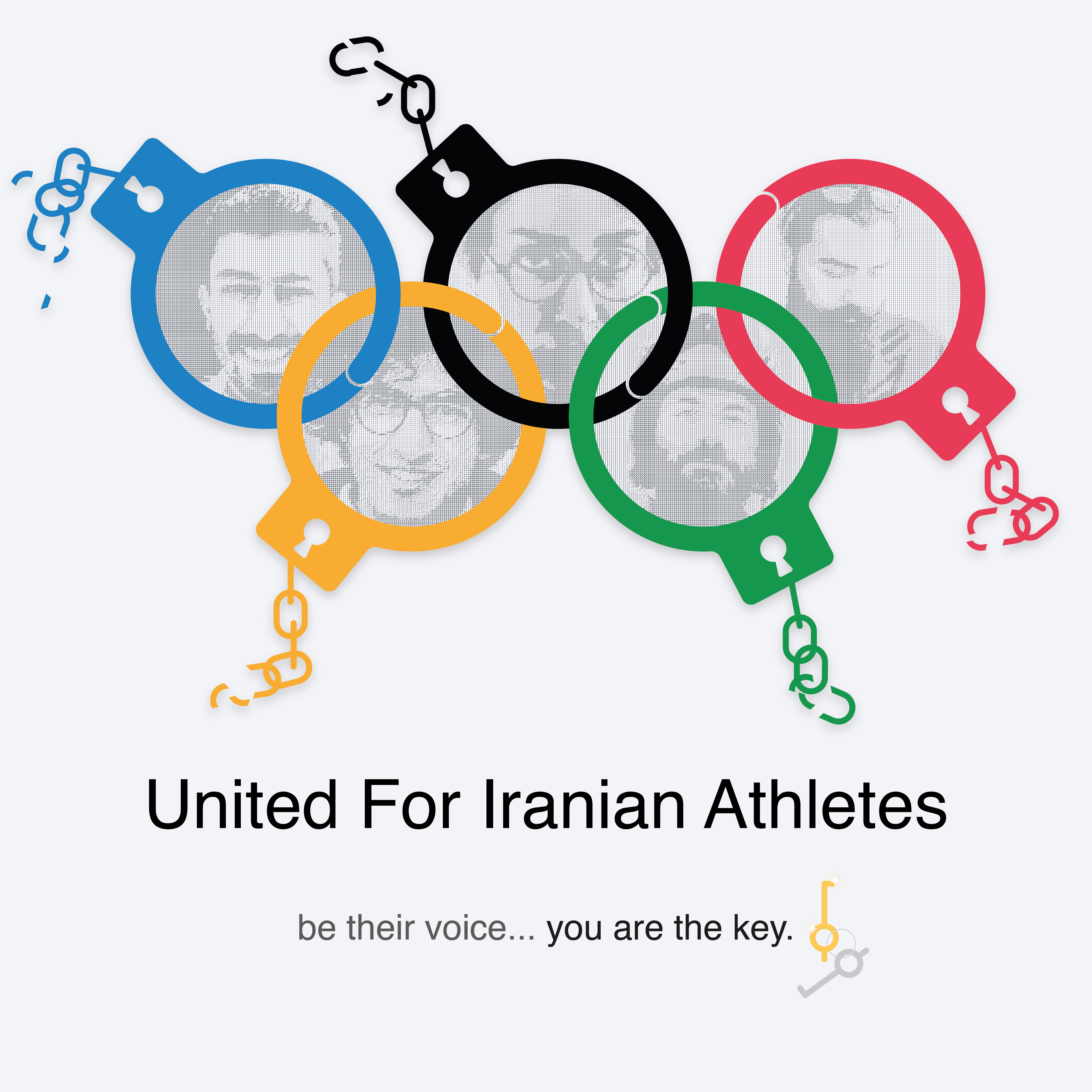 poster-support-jailed-Iranian-athletes 
