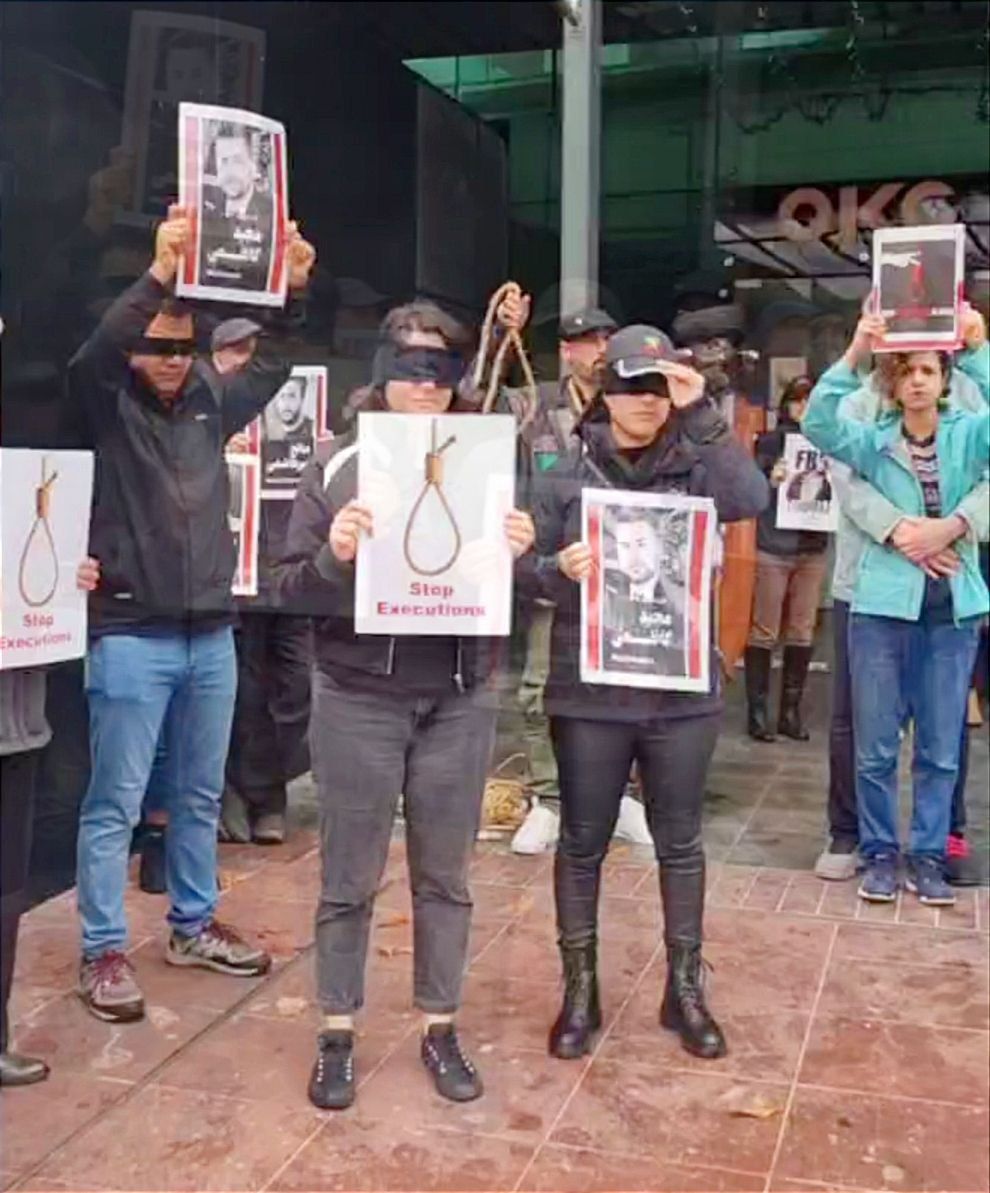 تجمع عالمي للإيرانيين ضد الإعدامات.. والمتظاهرون يرددون: جمهورية الإعدام عدو لكل إيراني