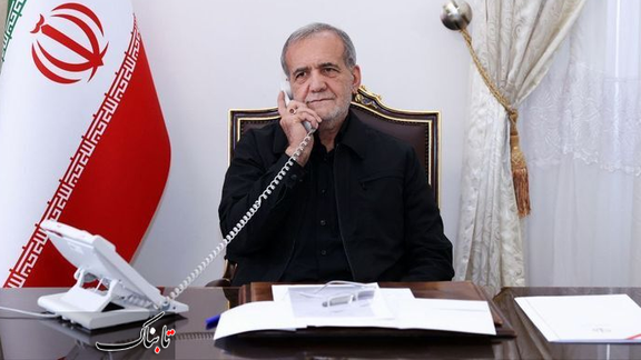 بالتزامن مع تصاعد الحرب.. بزشكیان يبعث برسالة إلى أمير قطر