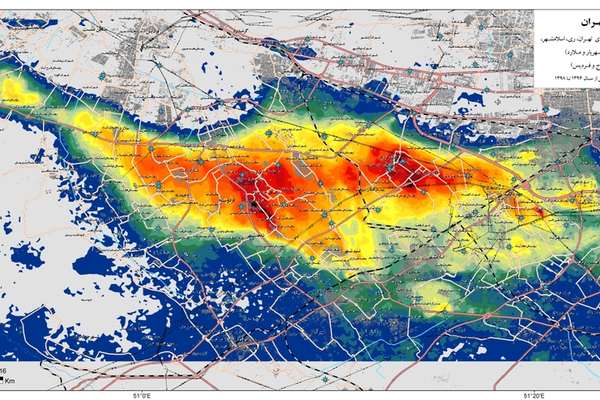 Large Swathes Of Iran Affected By Land Subsidence