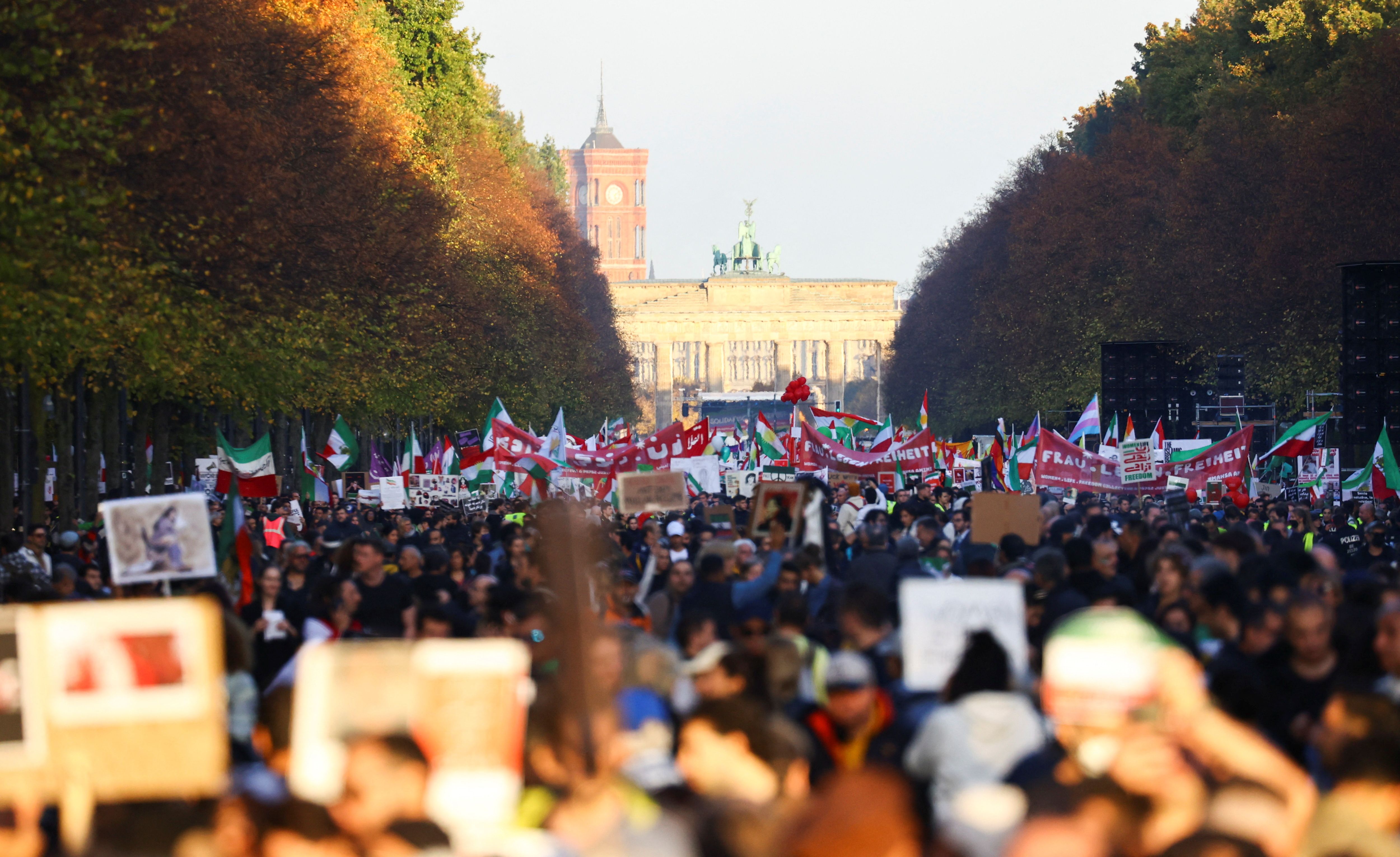 Big Iranian Rally In Berlin Rattles Regime In Tehran