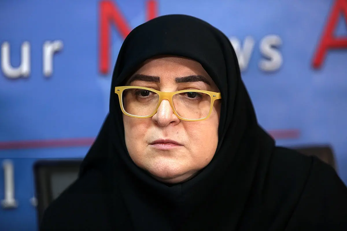 Iranian government spokesperson Fatemeh Mohajerani.