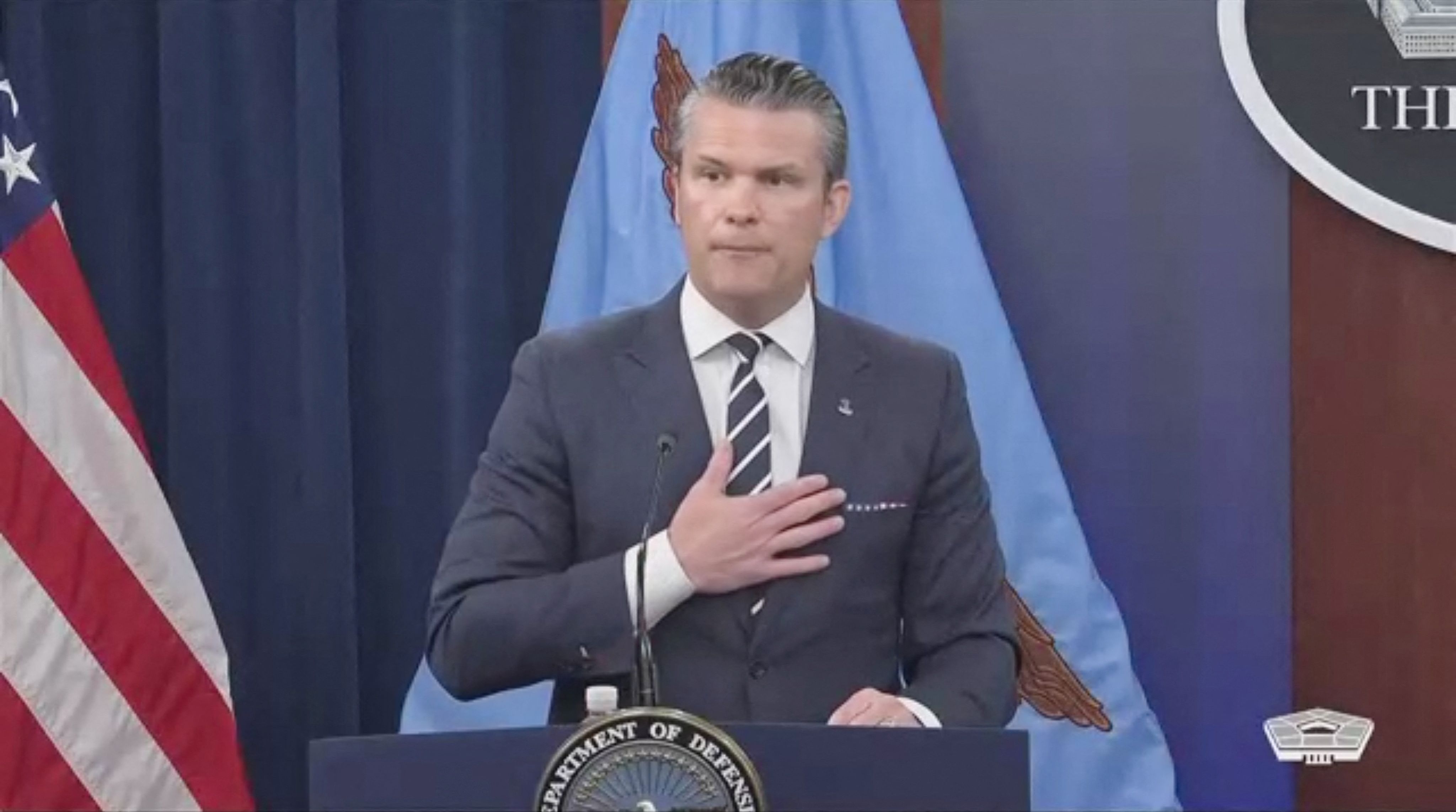 وزیر دفاع آمریکا: جاه‌طلبی‌های هسته‌ای جمهوری اسلامی نابود شد