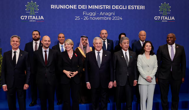 گفت‌وگوی وزیر خارجه اوکراین درباره افزایش هزینه‌های جنگ برای روسیه در نشست جی۷