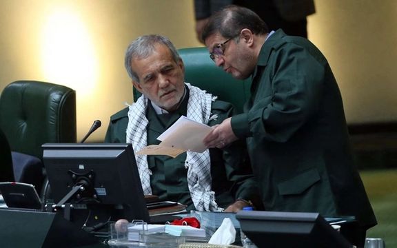 پزشکیان بارها نشان داده بود که حاضر نیست به هسته سخت و نظامی قدرت پشت کند