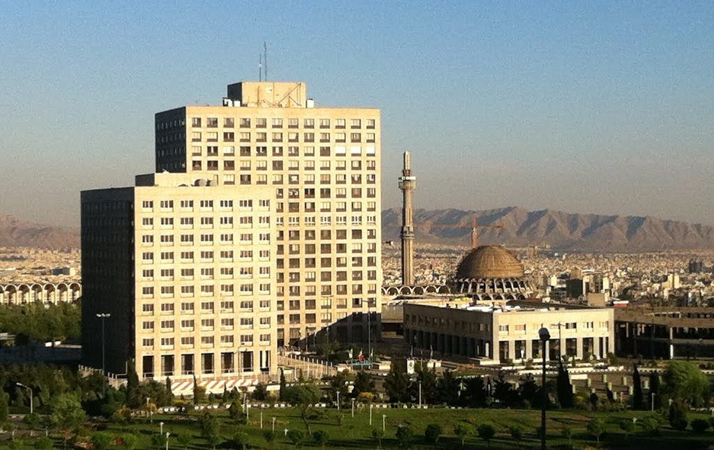 The headquarters of Iran's Martyrs' Foundation