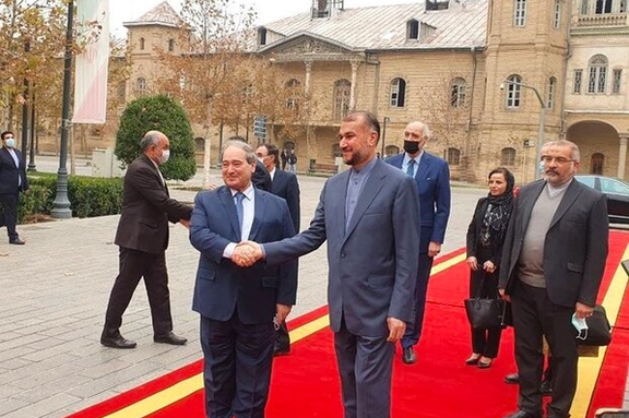 دیدار وزیر خارجه سوریه با مقامهای ایران؛ اعلام آمادگی تهران برای کمک بیشتر به سوریه