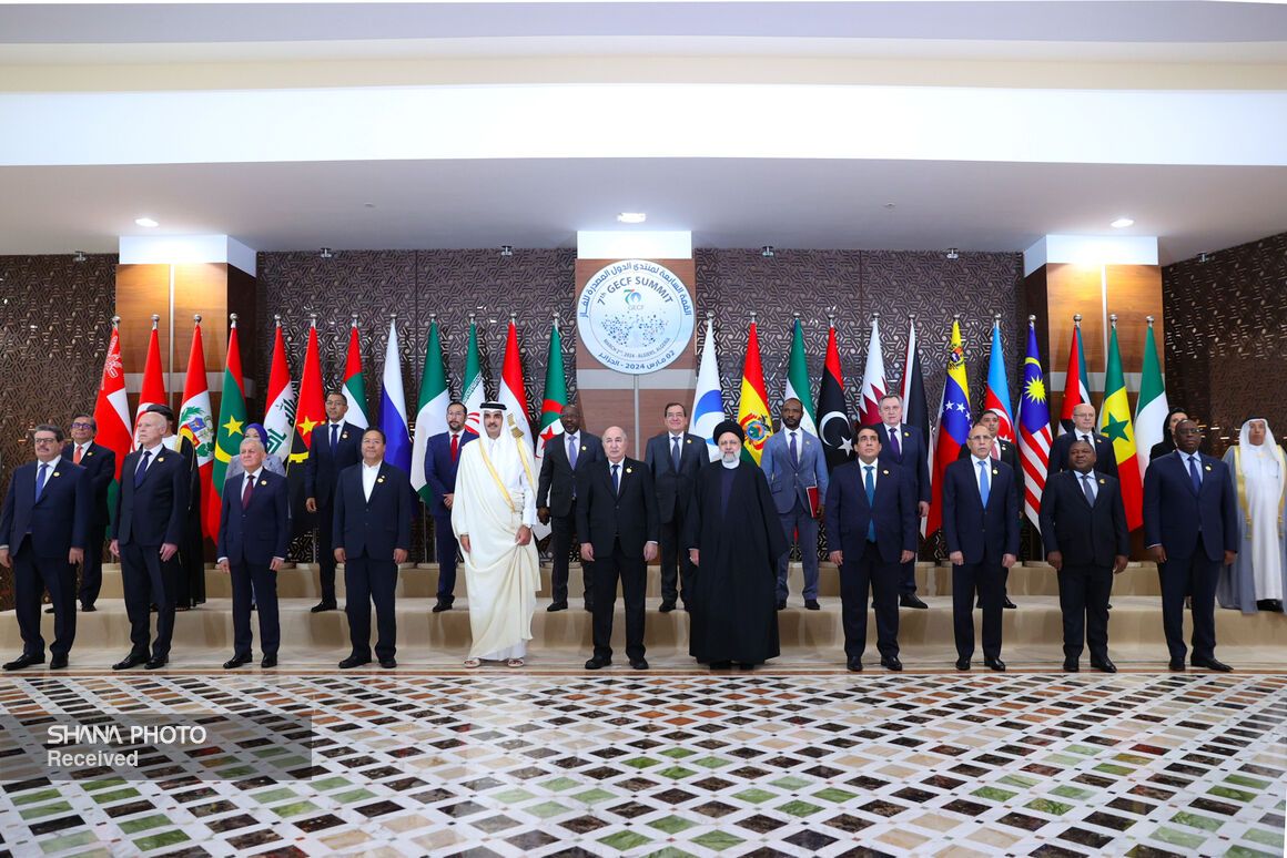 Heads of states and governments at the 7th Gas Exporting Countries Forum (GECF) Summit in Algiers, Algeria March 2, 2024