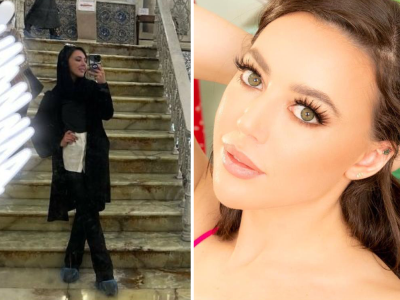 جدل في إيران تثيره ممثلة إباحية منتقدة لإسرائيل في طهران