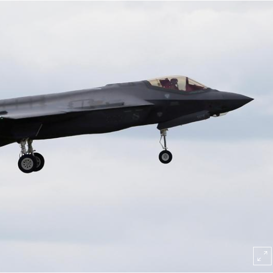 وزارت دفاع بریتانیا از سقوط یک جت اف-۳۵ این کشور در دریای مدیترانه خبر داد