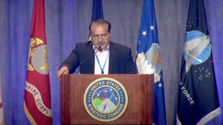 Iranian Regime Insider Headlines US Strategic Command Event