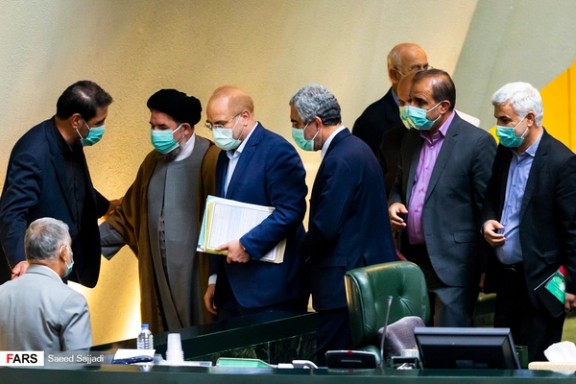 Iranian parliament in session. FILE PHOTO