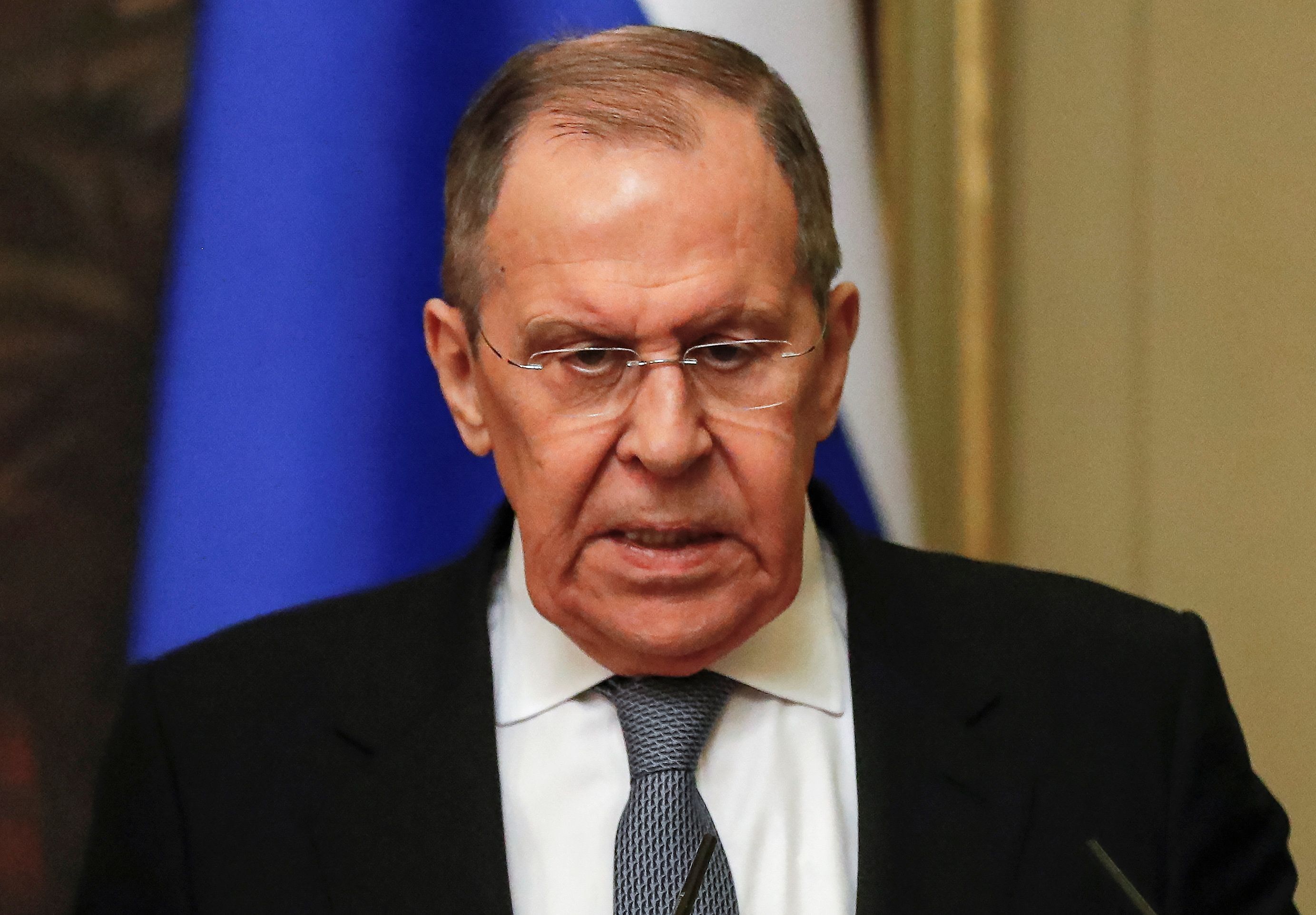 Russian foreign minister Sergei Lavrov. March 5, 2022