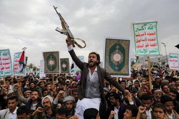 Iran-Backed Houthis Claim To Attack Six Ships in Three Seas