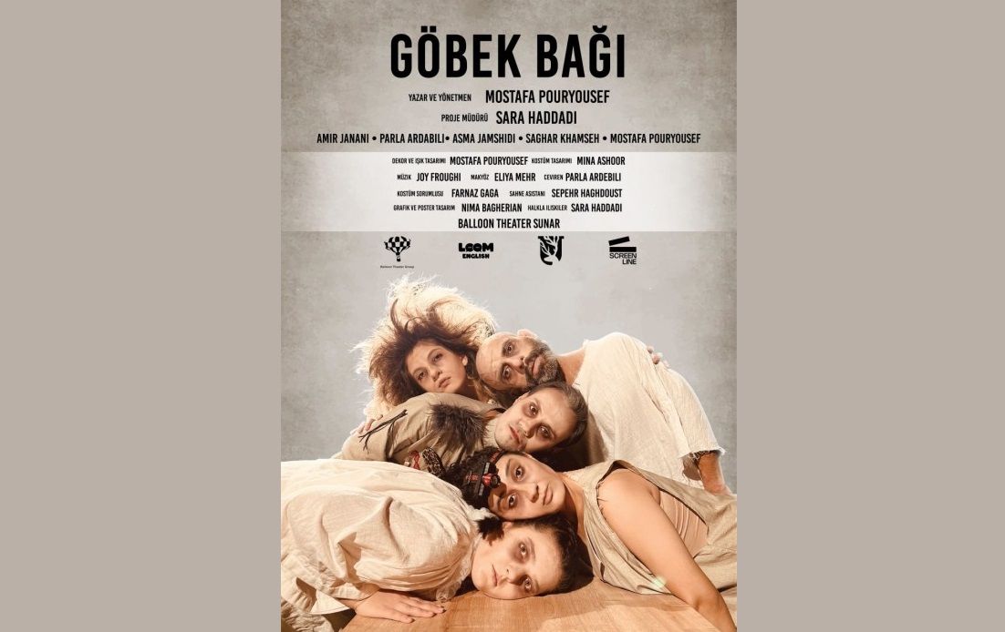 پوستر دور نخست اجرای بند ناف به زبان ترکی استانبولی