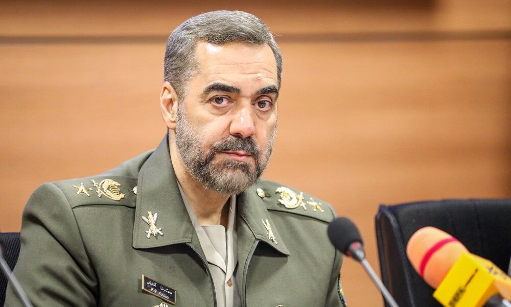 Iran's Defense Minister Mohammad-Reza Gharaei Ashtiani.