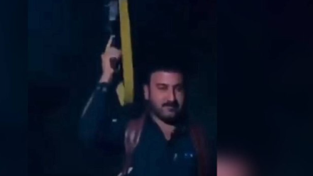 A photo released by the Halvash rights group shows IRGC Intelligence Commander Iraj Shams who was killed in southeast Iran