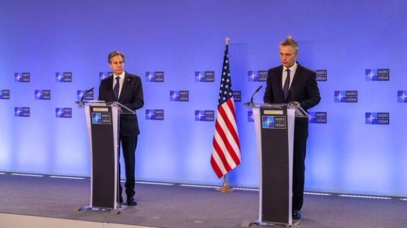 وزیر خارجه آمریکا و دبیرکل ناتو درباره تهدید نظامی روسیه علیه اوکراین گفتوگو کردند