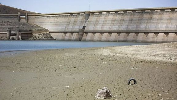 Water reservoirs behind dams are at an all-time low in Iran.