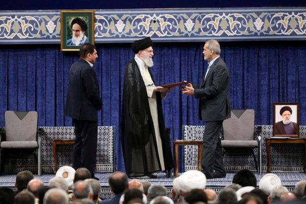 Iran's Khamenei formally approves Pezeshkian as president