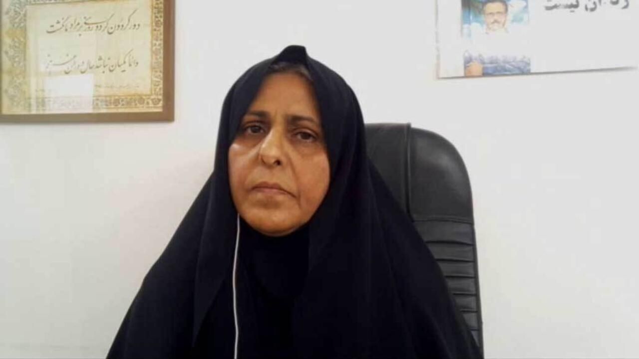 Fatemeh Sepehri, an Iranian political prisoner 