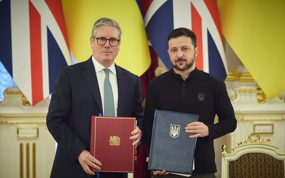 اوکراین و بریتانیا توافقنامه همکاری ۱۰۰ ساله امضا کردند