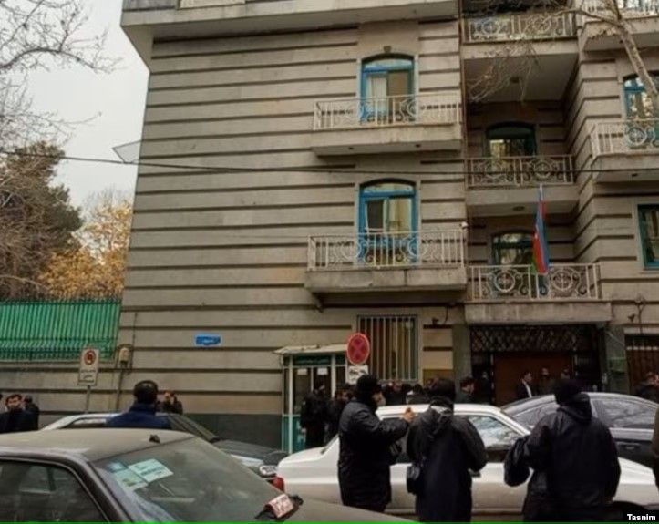 Armed Attacker Kills One In Azerbaijani Embassy In Tehran