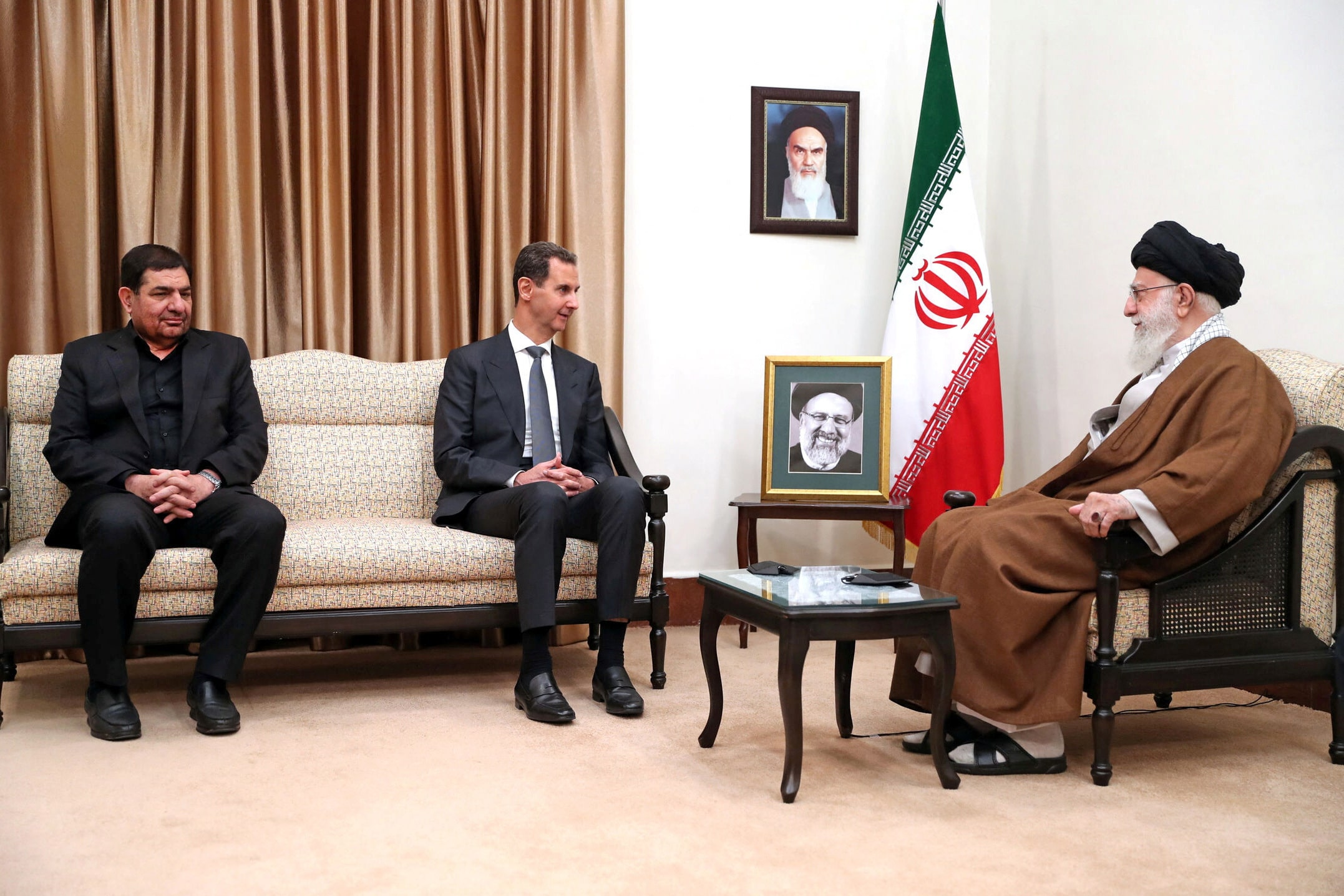 Khamenei blames US, Israel for Assad's ouster in first public remarks