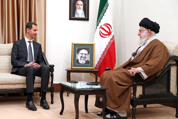 Khamenei blames US, Israel for Assad's ouster in first public remarks